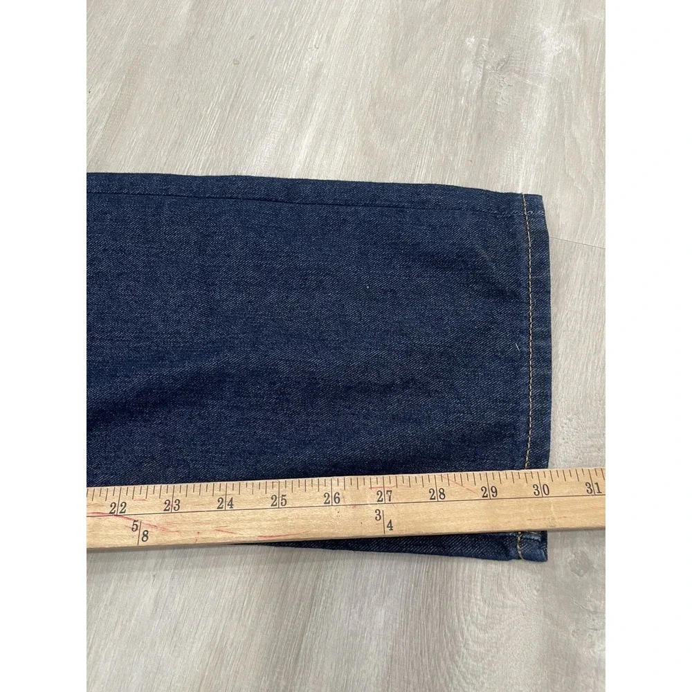 Old Navy Boys Jeans Sz 16 (28x30) Straight Leg Blue Denim Adjustable Waist Pants